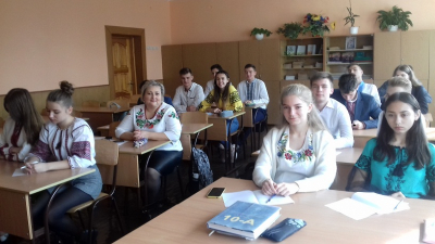 Учні ТЗОШ №28  приєдналися до написання радіодиктанту