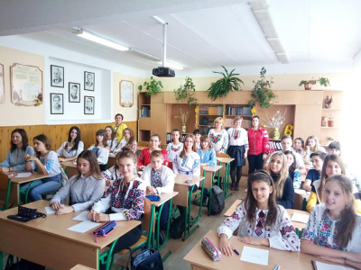 Участь ТСШ 7 у XIX радіодиктанті національної єдности!