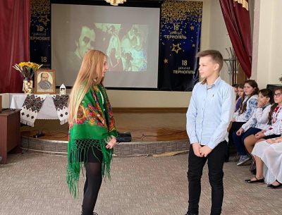 Шевченківські дні у Тернопільській ЗОШ№18
