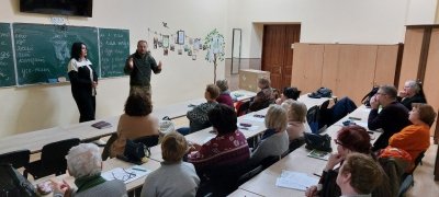 У розмовному клубі "Слово"