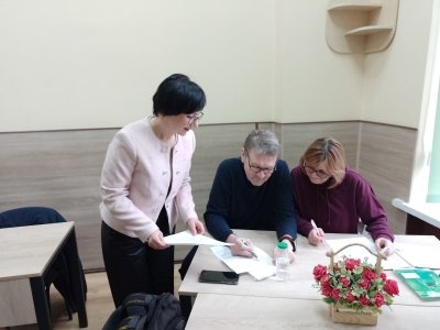 У розмовному клубі "Слово"