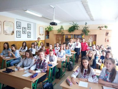 Участь ТСШ 7 у XIX радіодиктанті національної єдности!